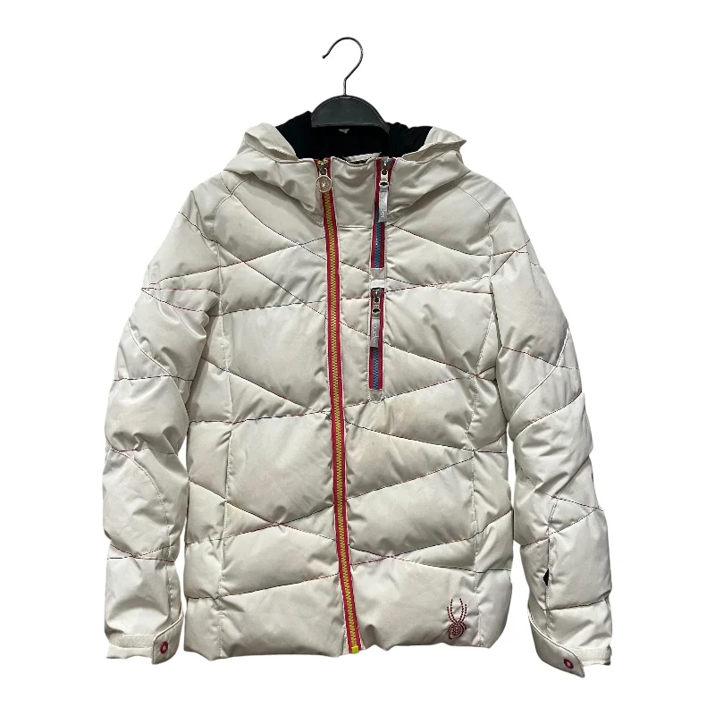 SPYDER/Puffer Jkt/12/Nylon/WHT/