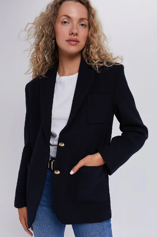 Night Sky Kinsley Blazer Fleece Lined Windbreaker