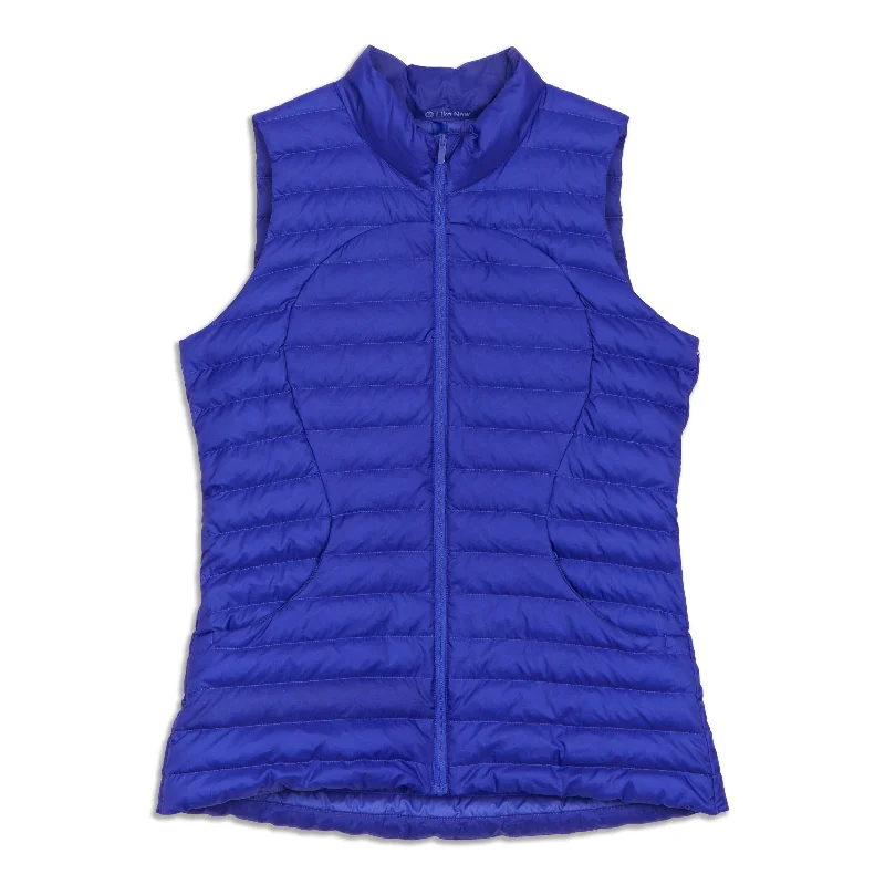 Pack It Down Again Vest - Resale Reversible Quilted Jacket