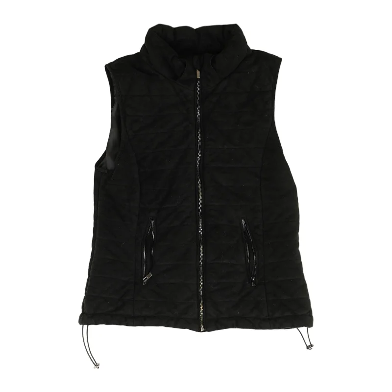 Black Solid Vest