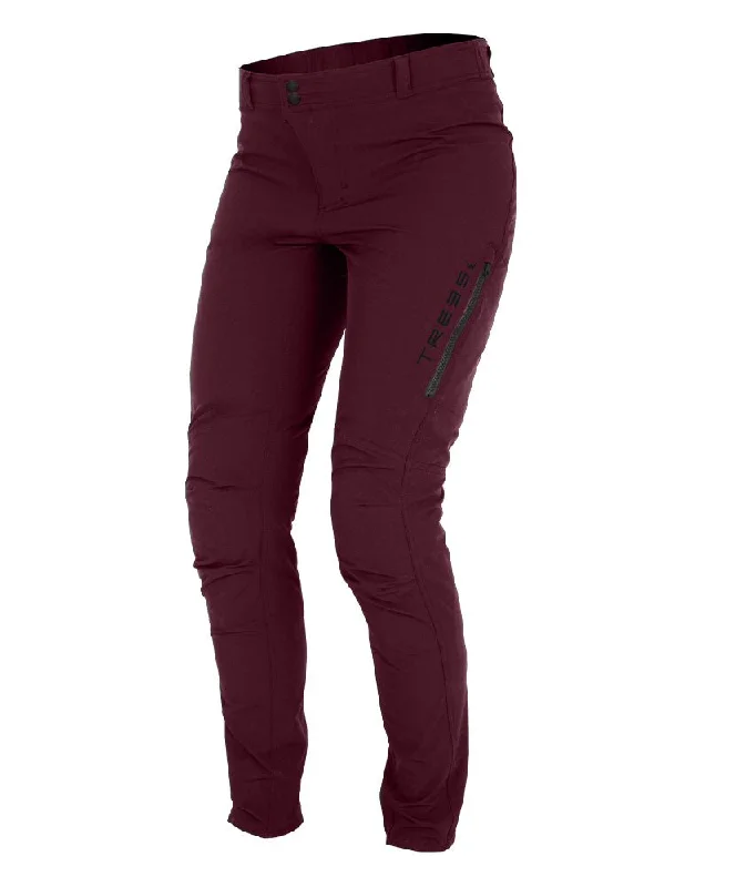 Pantalon de Vélo LOAMY Ltd. | Femme | Bordeaux/Noir